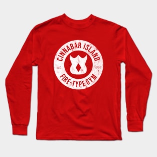 Cinnabar Island Gym Long Sleeve T-Shirt